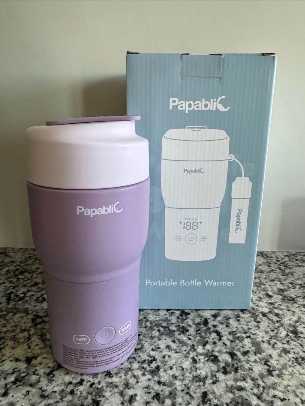Papablic pro portable bottle warmer